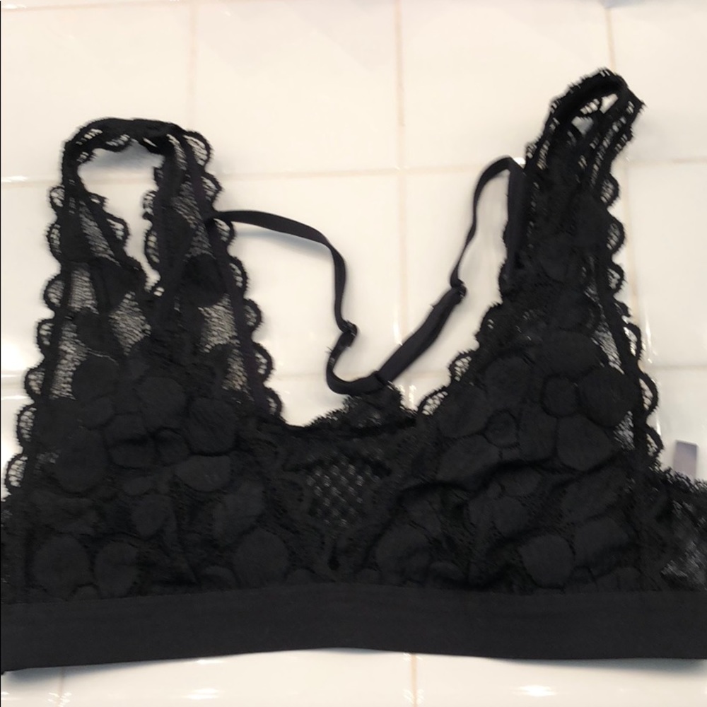 Aerie black bralette